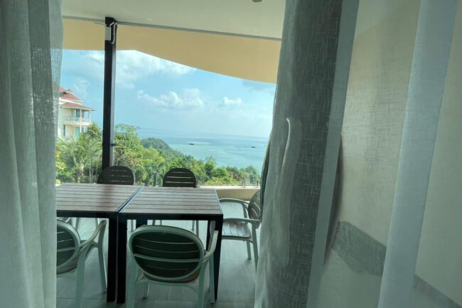 3 Bedroom Penthouse B - Master Terrace View
